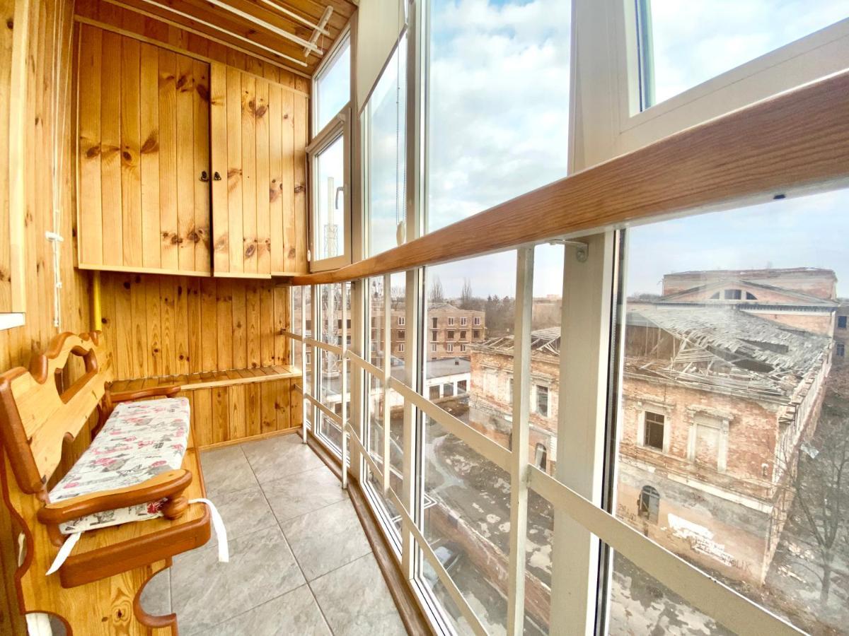 Apartpoltava Простора Однокімнатна Квартира В Новобудові, Корпусний Парк Esterno foto
